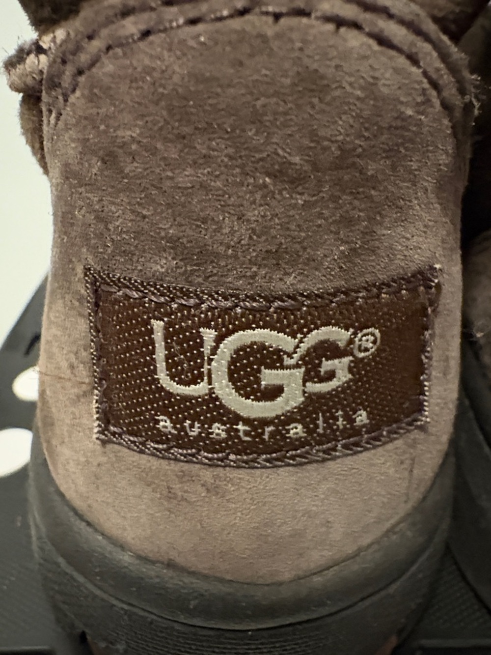 UGG Tall Brown Suede Boots - Picture 2 of 5